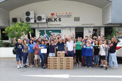 CSR Activity at Soup Kitchen 13